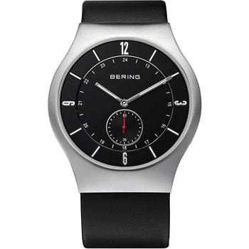 Classic Rustfri stål Batteridrevet quartz Herre ur fra Bering, 11940-409